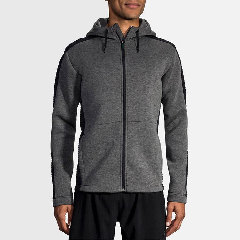 Brooks Interval - Chaquetas Hombre - Gris (CY9543672)